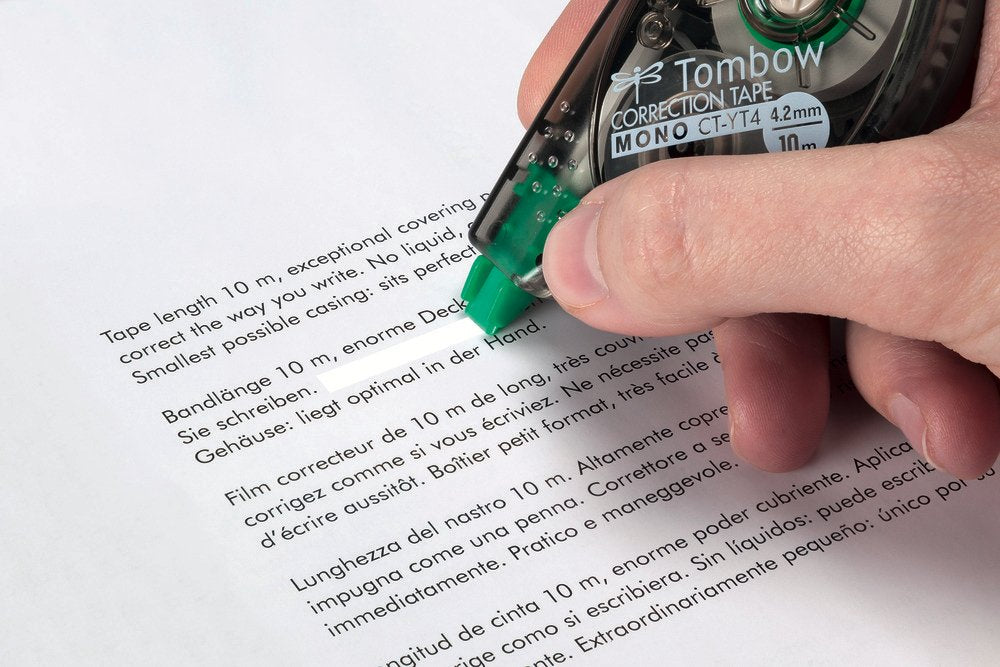 EAN 4901991585124 - Tombow MONO YT4 20pcs corrección de películo/cinta 10 m Blanco 20 pieza(s) imagen 2