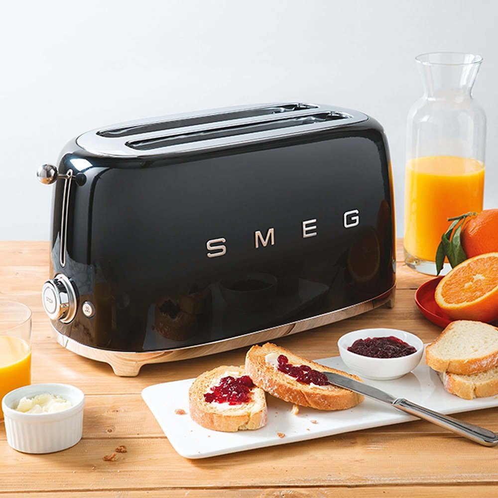 Tostadora Smeg Tsf01bleu, 2 Rebanada(S) Negro 950 W