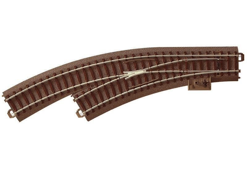 Märklin Bogenweiche Izquierda - Track - - 3 Año E - 1 Ud. - Marrón - 36