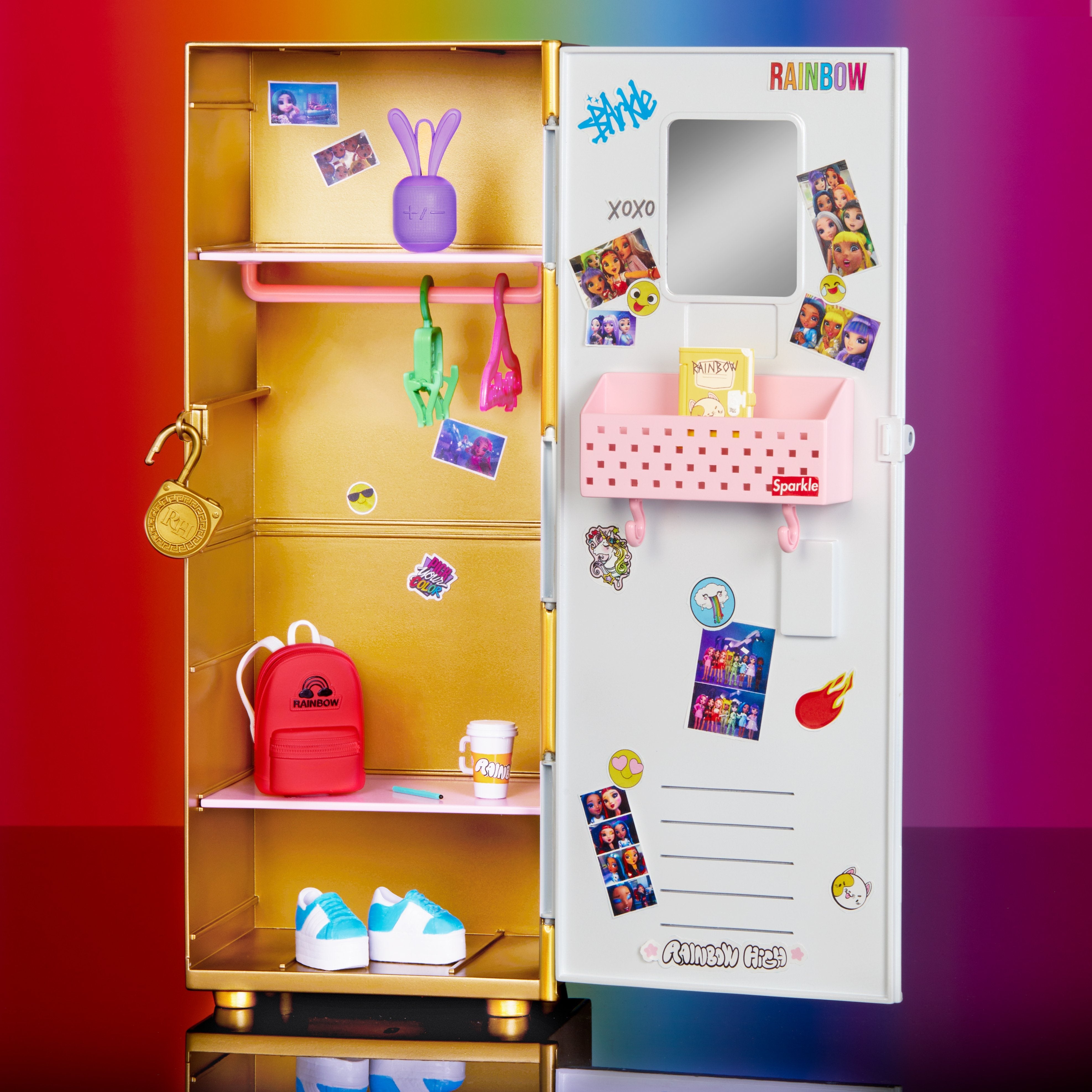 EAN 0035051507420 - Rainbow High Locker Playset Armario para muñecas imagen 6