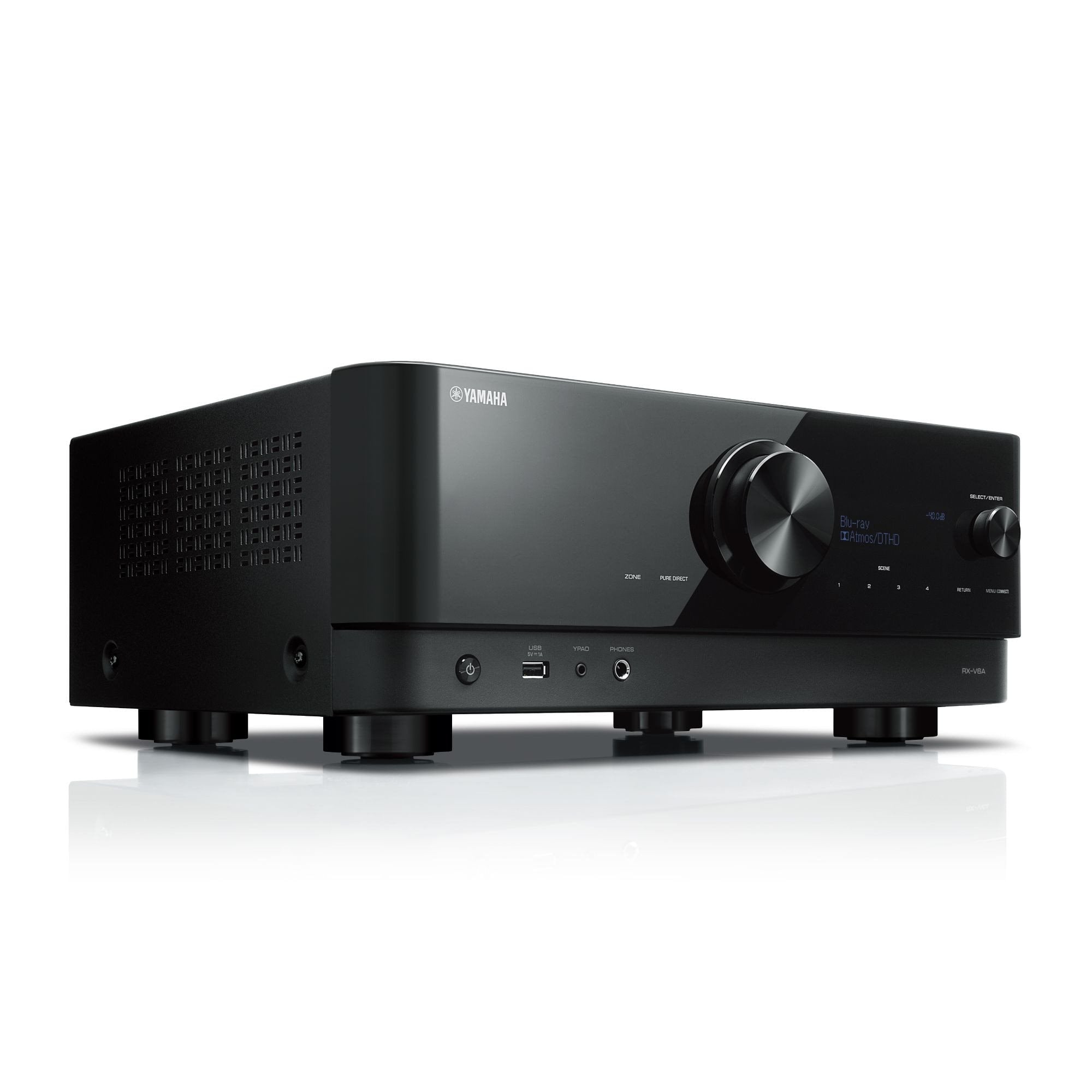 Yamaha Av-Receiver Avreceiver Rx-V6a Rxv6a Negro Negro (Rx-V6a (Rxv6a Bl)