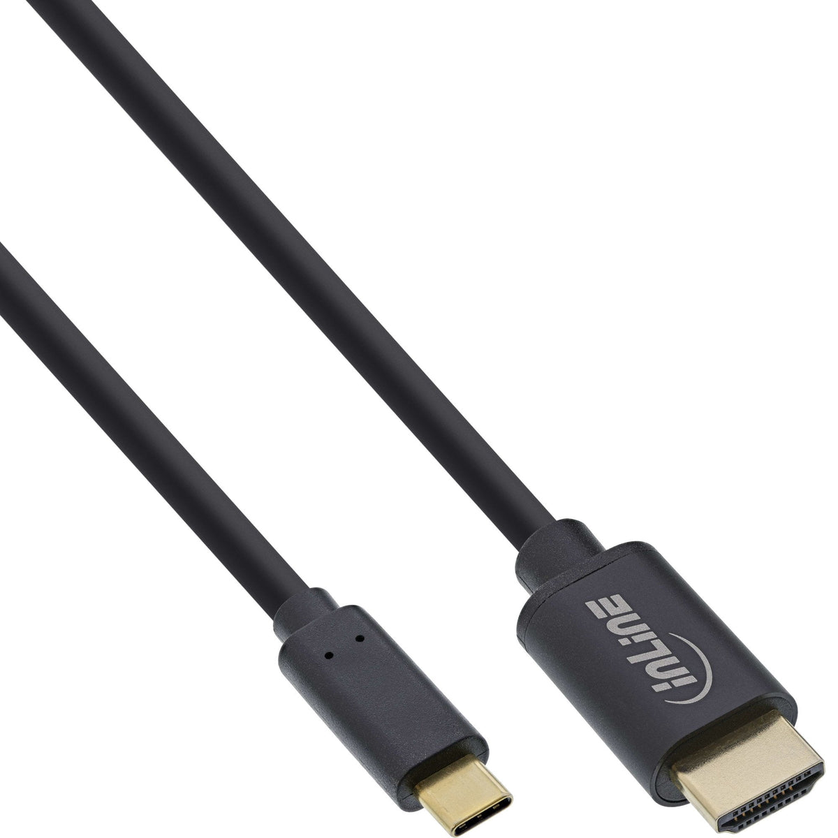 Adaptador Usb Inline, Usb Tipo C Macho A Hdmi Macho (Modo Alternativo Dp), 4k2k, Negro, 5 M