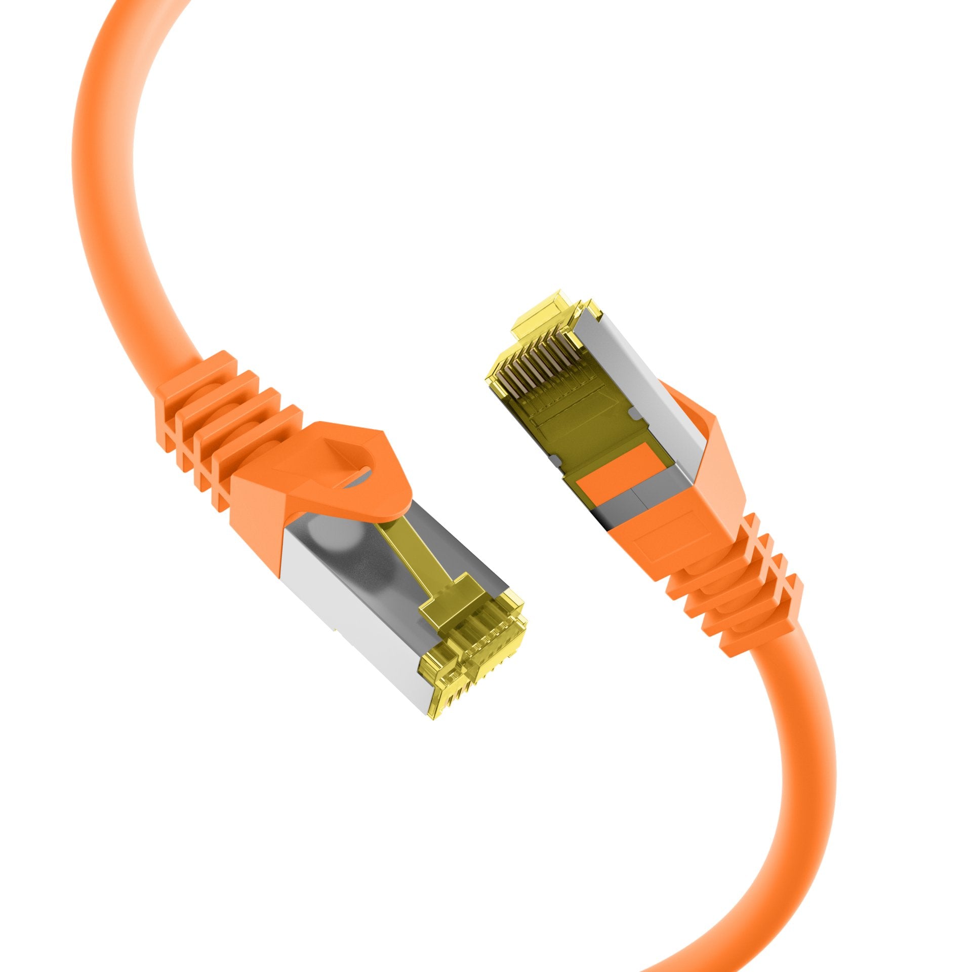Efb Rj45 Cable De Red Cat.6a S Ftp Lszh Cat.7 Rohcable Naranja