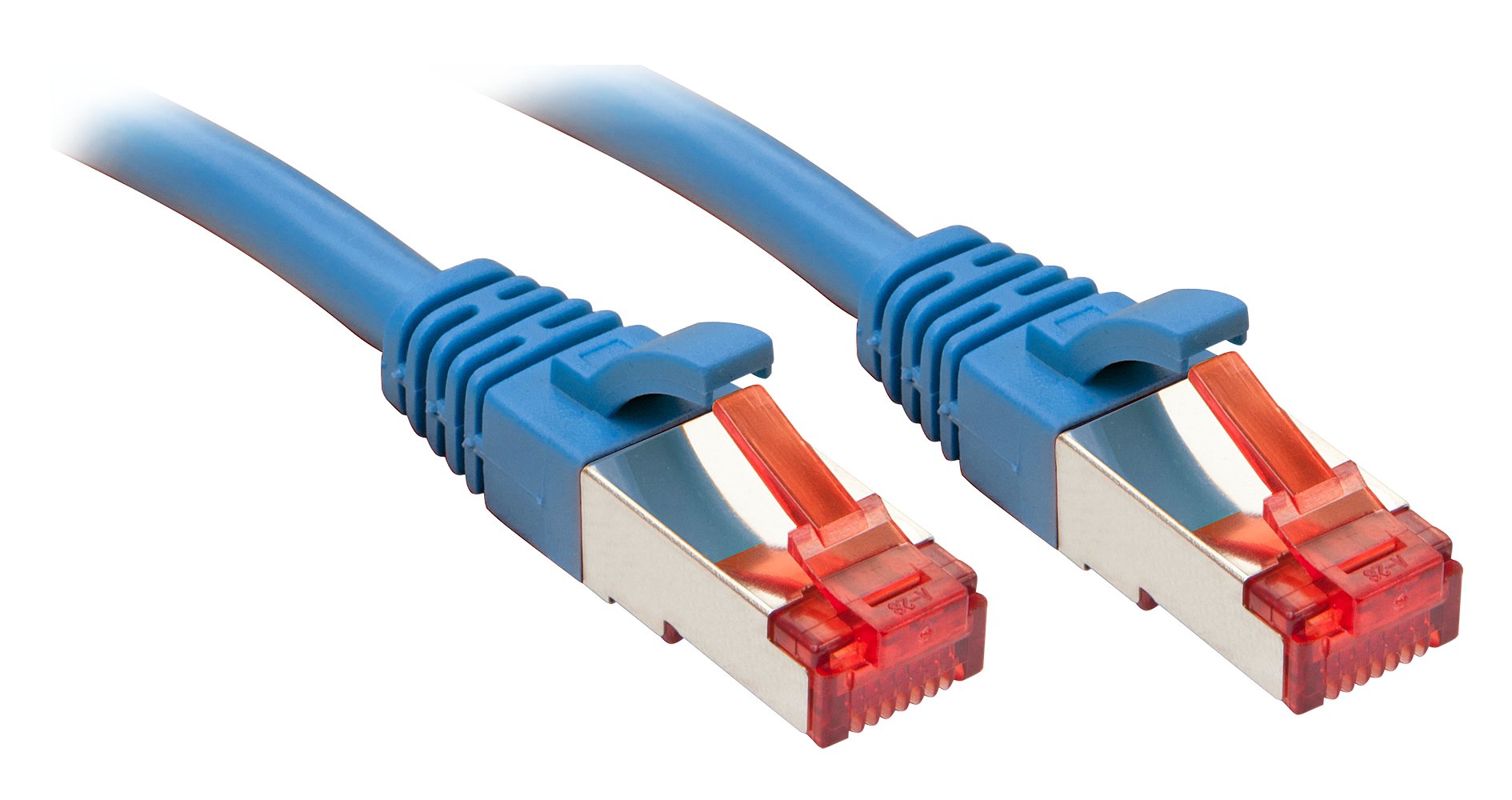 Cable De Red Lindy Rj-45/Rj-45 Cat6 0.3m  Azul 0,3 M S/Ftp (S-Stp)