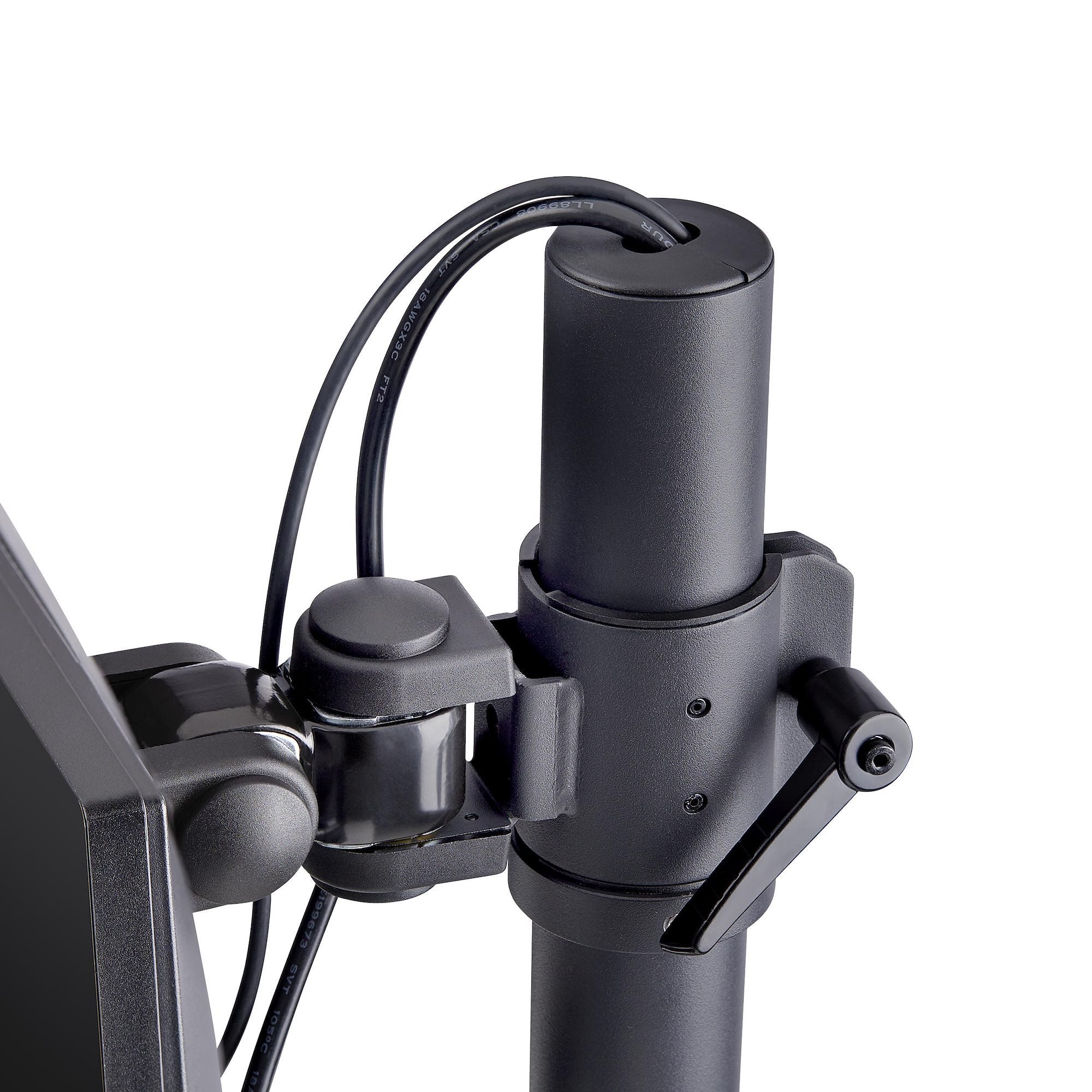 Startech.Com Dual Monitorhalterung 124,46cm 49zoll Fur 2 Vertikal Gestapelte Monitore 2x 16 Kg Vesa Bildschirmhalterung-Monitorarm