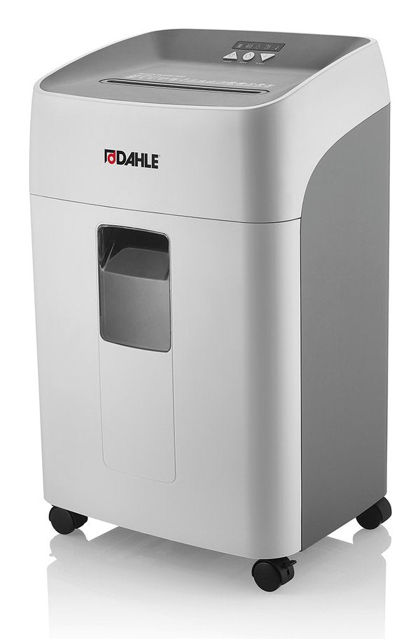 Dahle Deskside 504p Destructora De Papel Manual - Microcorte P-5 - Destruye Hasta 15 Hojas - Capacidad De La Papelera