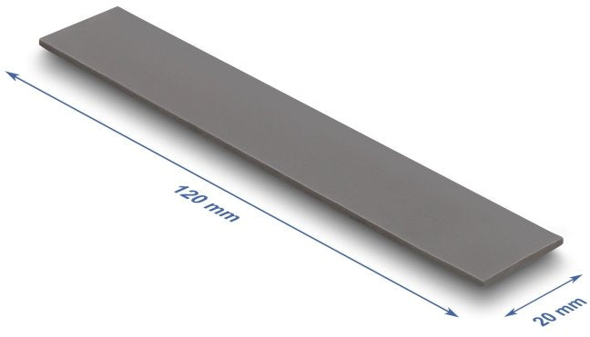 Delock Wärmeleitpad 120 X 20 X 1,5 Mm Para M.2 Module 3,2 W/Mk - Low Oil Bleeding