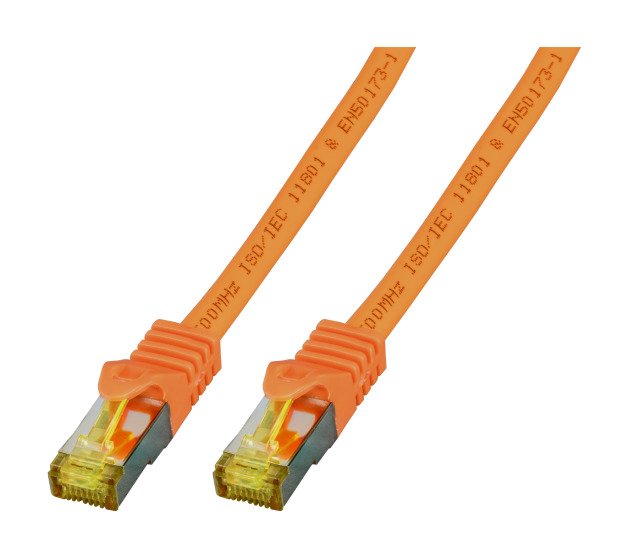 EAN 4049759126742 - EFB Elektronik MK7001.1O cable de red Naranja 1 m Cat6a S/FTP (S-STP) imagen 1