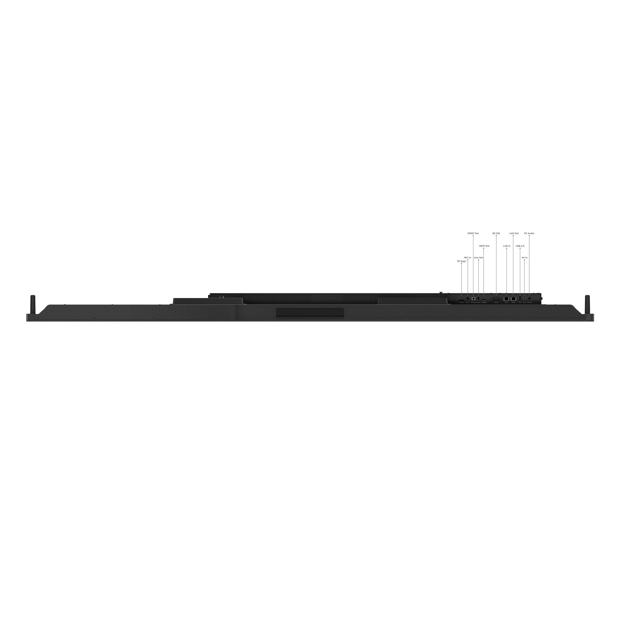 Monitor Lenovo 62f4wa1cek (75") 3840 X 2160 Pixeles 4k Ultra Hd Led Pantalla Táctil Negro