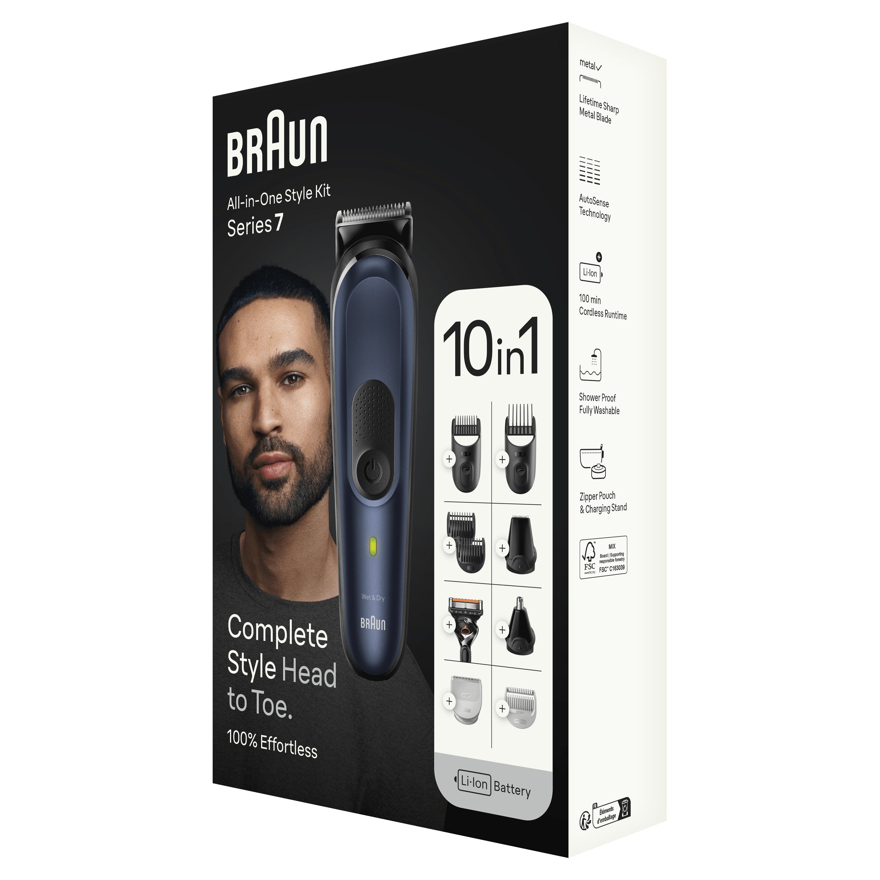 Kit Multiusos De Aseo Braun Mgk 7410 Todo En Uno