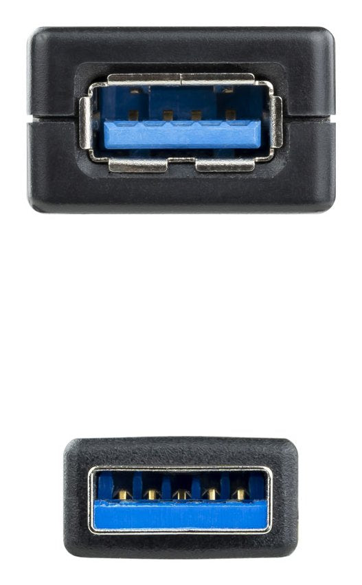 Nanocable Cable Prolongador Con Amplificador Usb-A 3.0 Macho A Usb-A Hembra 15m