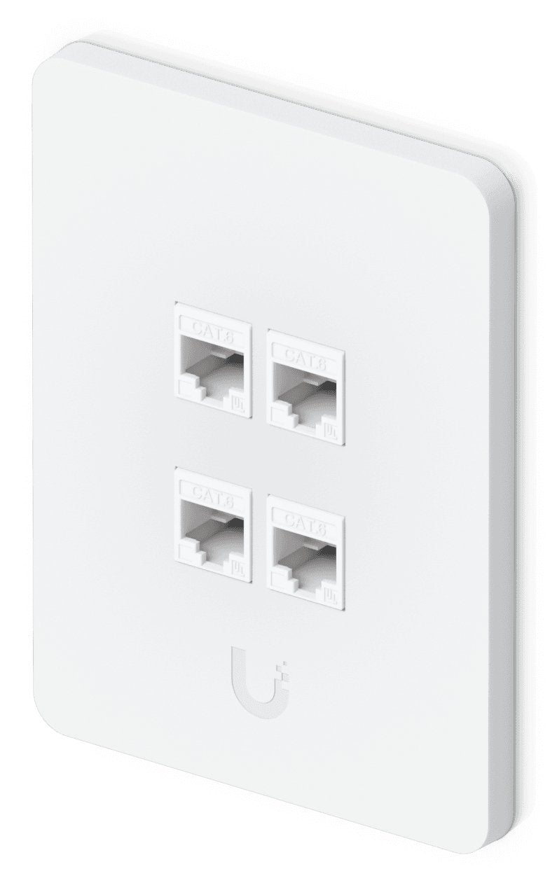 Universal Keystone Wall Plate  With Paintable Cover For A