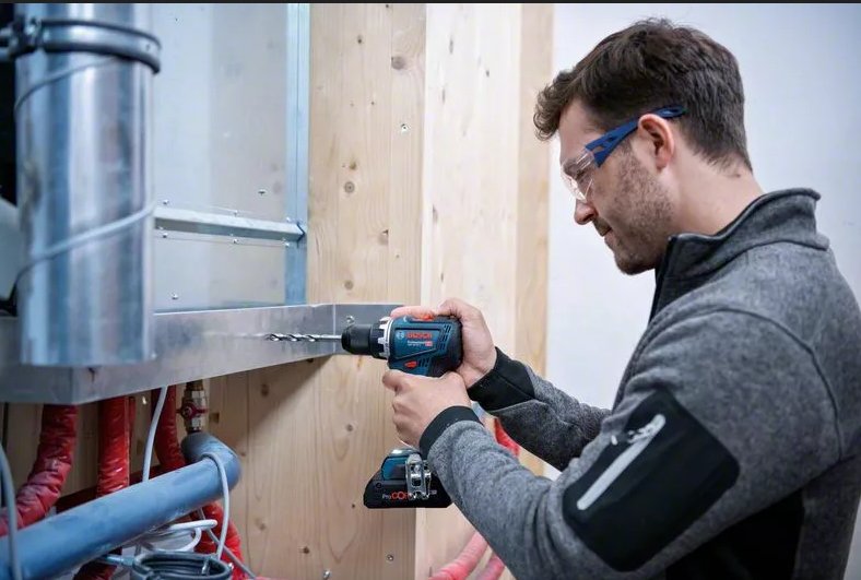 EAN 4059952617213 - Bosch GSR 18V-90 C 2100 RPM Sin llave 1,1 kg Negro, Azul, Rojo imagen 6