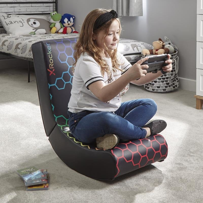 EAN 94338513028 - X Rocker Neo Hex Edition Silla gaming Asiento acolchado tapizado Negro imagen 3