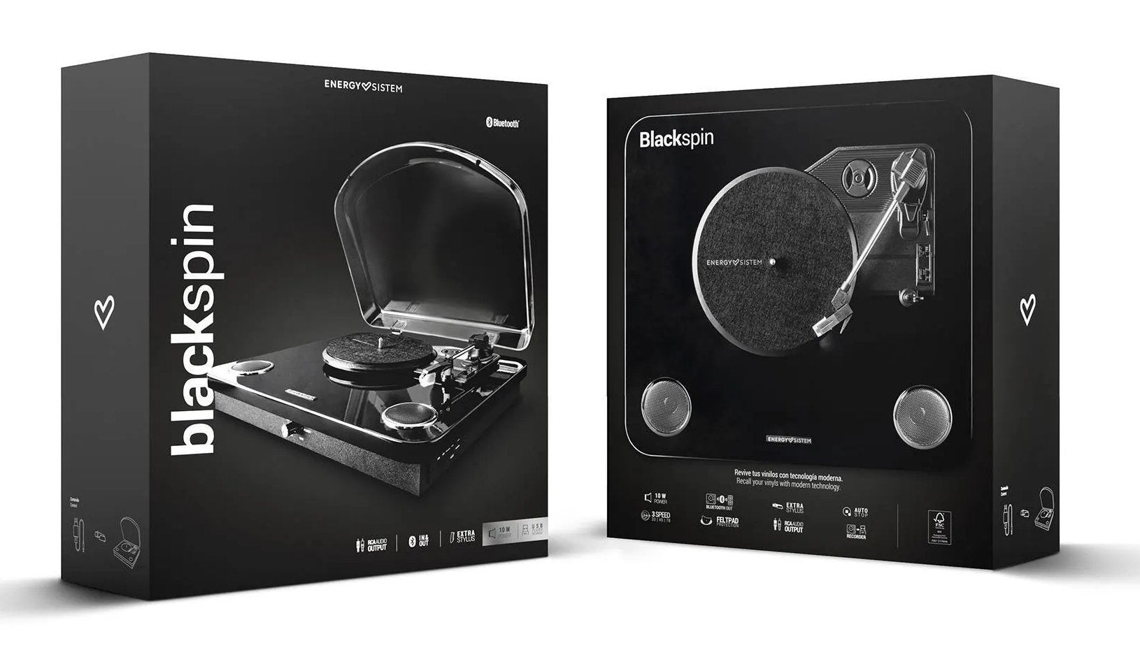Tocadiscos Energy Sistem Bluetooth - Reproduccion Suave - Grabacion Usb - Acabado En Bambu - Compatible Con 33/45/78