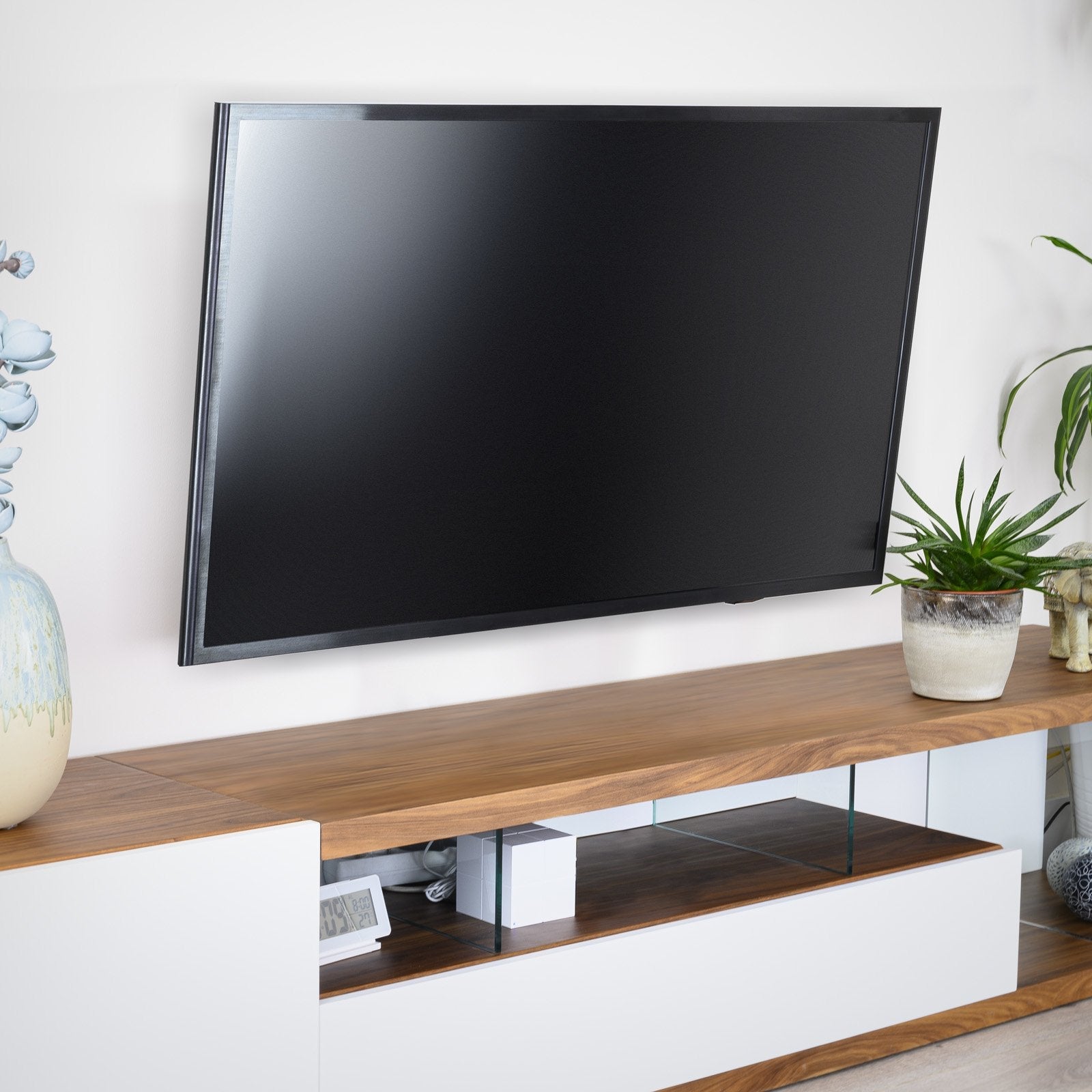 Tooq Soporte Fijo De Pared Para Tv De 37"-70" - Inclinable - Peso Max 40kg - Vesa 600x400mm - Negro