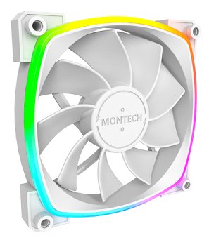 EAN 4710562747331 - Montech RX120 PWM Carcasa del ordenador Ventilador 12 cm Blanco 3 pieza(s) imagen 2