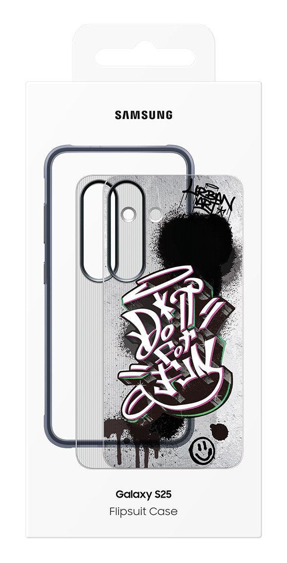 Funda Samsung Flipsuit Rugged Galaxy S25 Negro