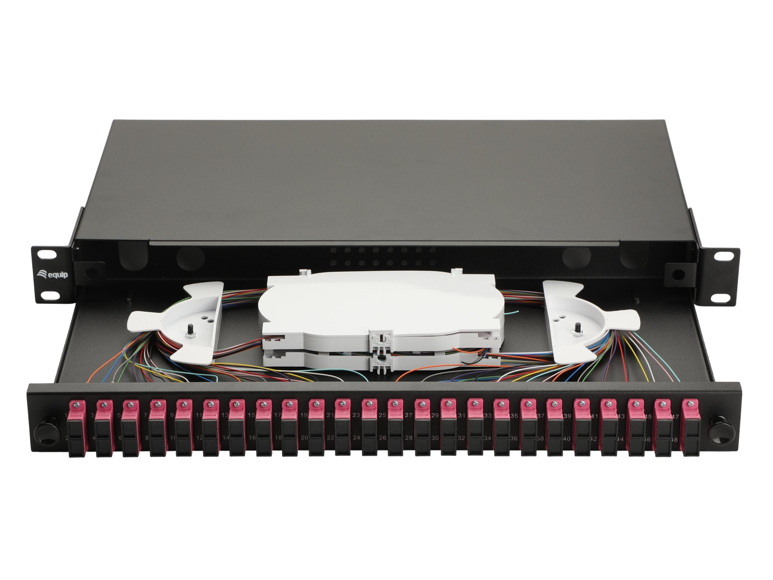 Equip Lwl-Spleisskamen 24-Port Sc-Duplex Om4 1u Komplett Sw