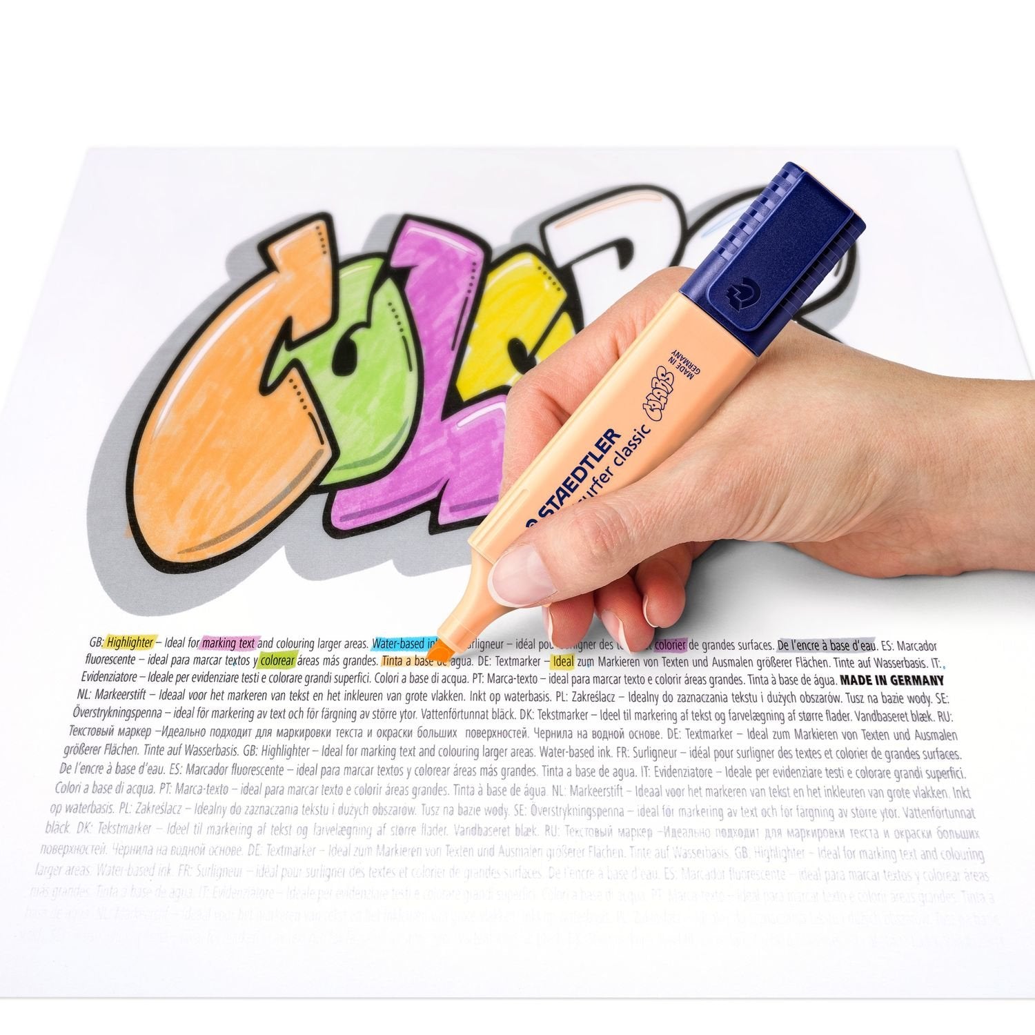EAN 4007817049877 - Staedtler 364 C marcador 10 pieza(s) Punta de cincel Negro, Marrón, Azul claro, Gris claro, Cal, Menta, M imagen 6