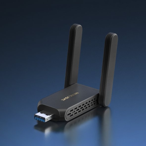 Tp-Link Mercusys Axe5400 Tri-Band Wi-Fi 6e Usb Adapter