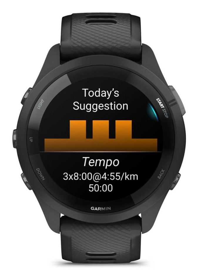 EAN 753759313715 - Garmin Forerunner 265 3,3 cm (1.3") AMOLED 46 mm Digital 416 x 416 Pixeles Pantalla táctil Negro Wifi GPS  imagen 4