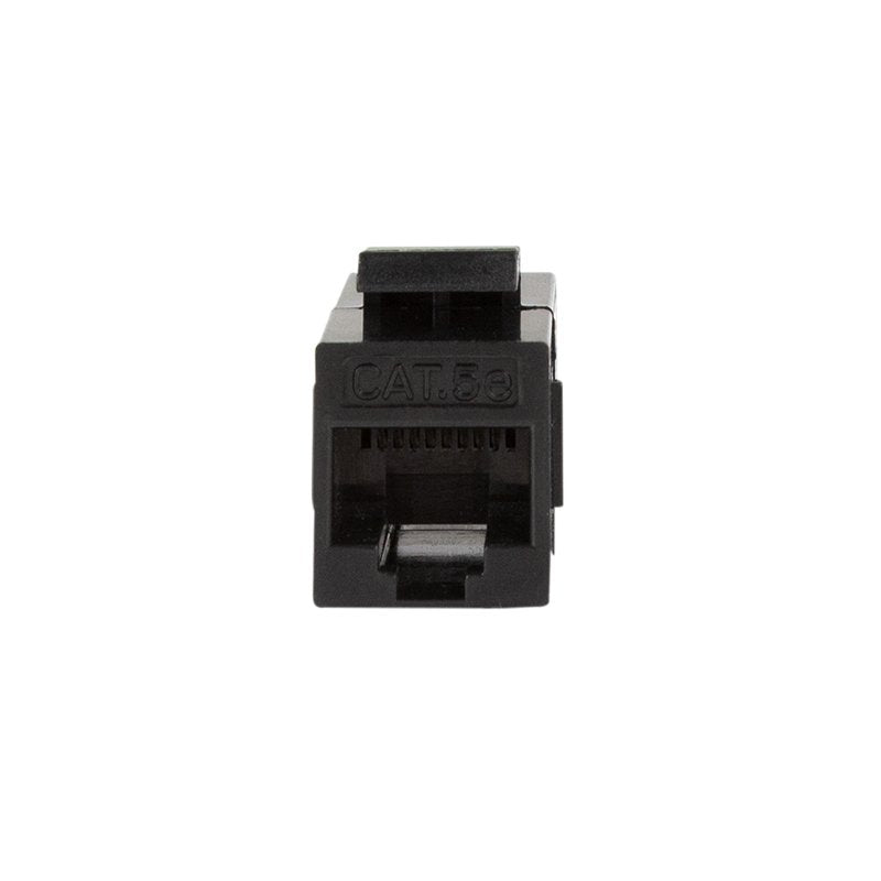 Acoplamiento Keystone Logilink 2x Rj45 Utp, Cat.5e, Negro