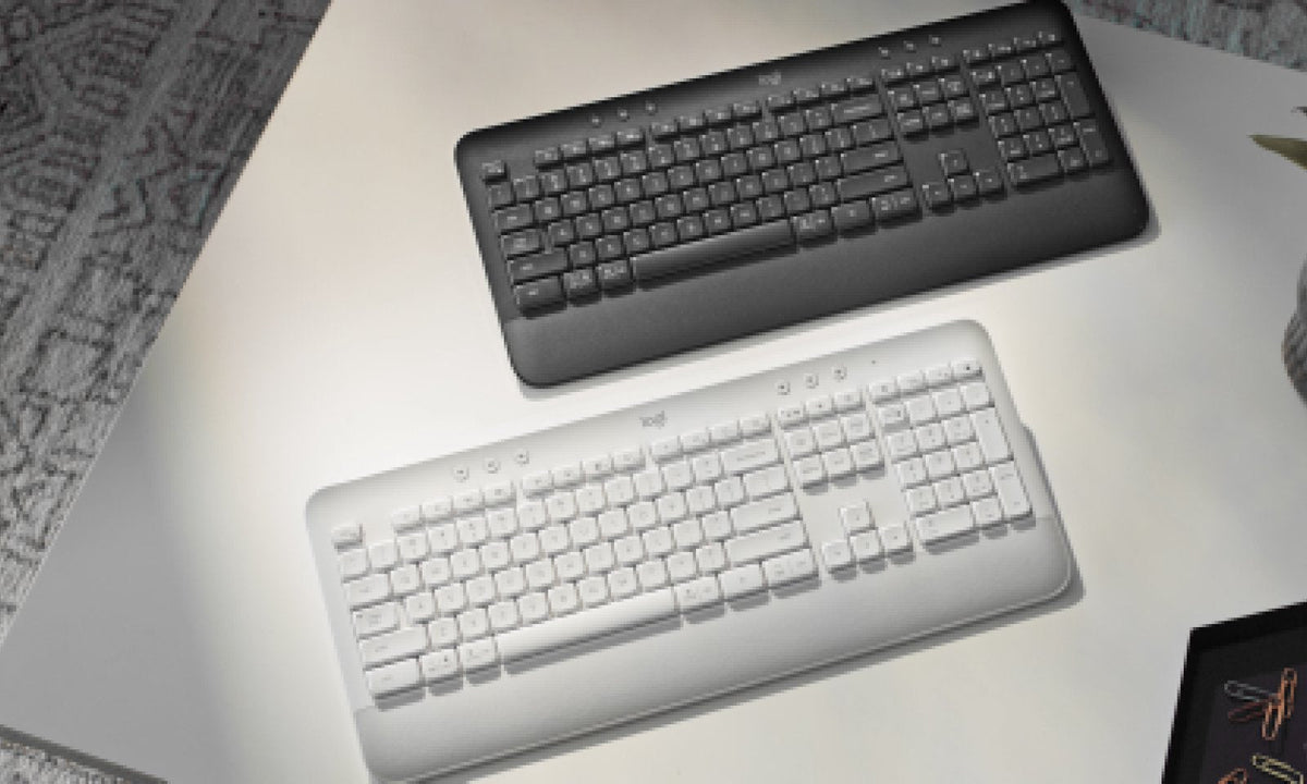 Logitech Signature K650 Teclado Inalámbrico Bluetooth 5.1 Azerty Alemán Grafito