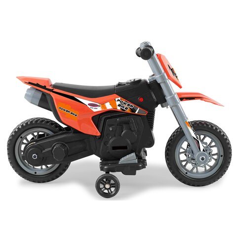 Jamara Ride-On Motorrad Power Bike 6v Naranja 2+