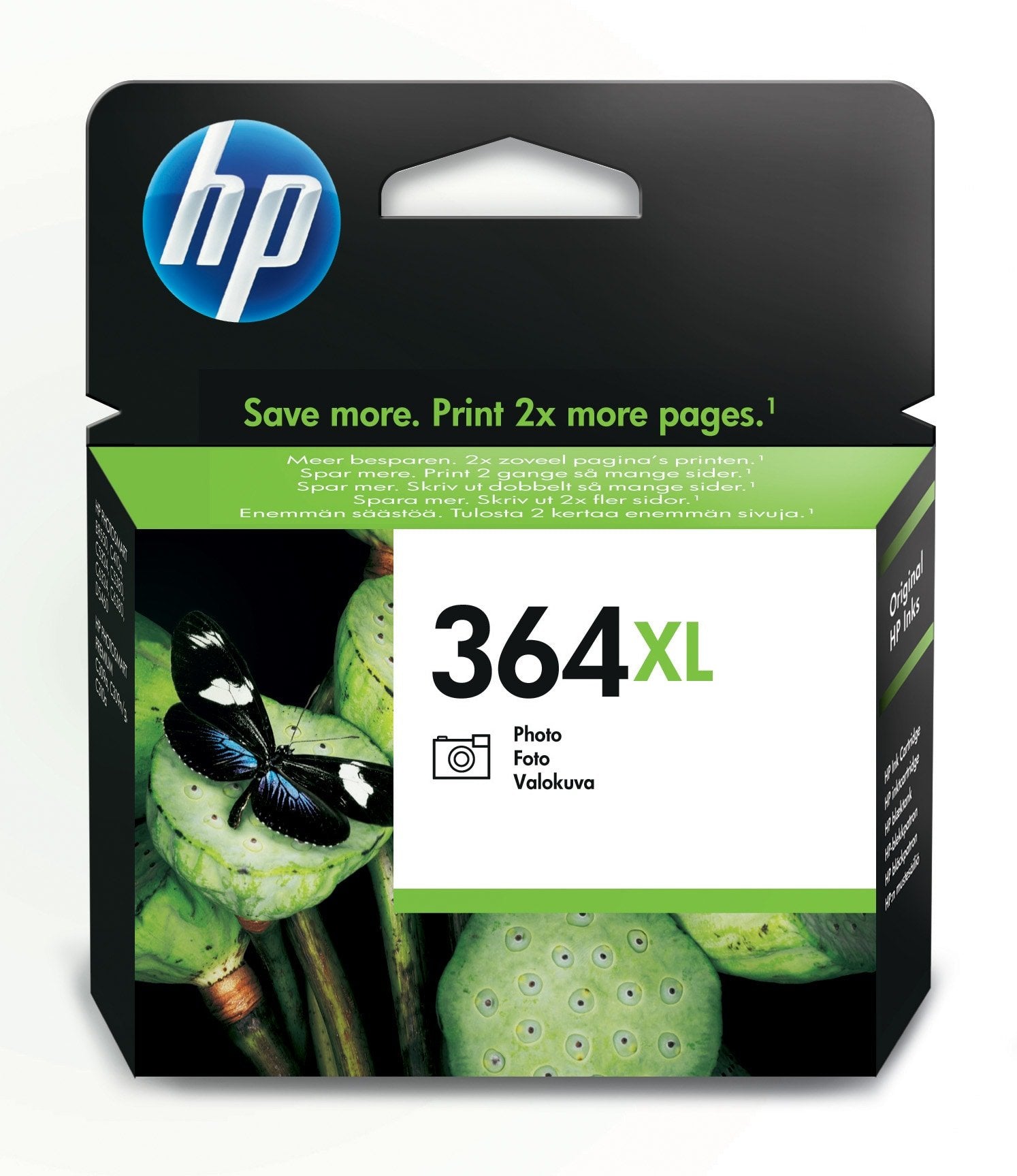 Tinta Original Hp 364 Xl Alta Capacidad Negro Fotográfico