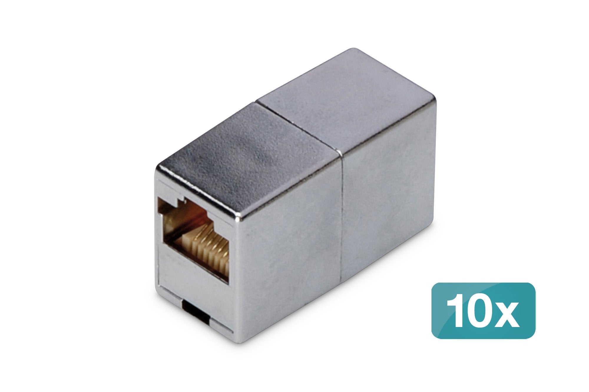 EAN 4016032495055 - Digitus DN-93901-10 cambiador de género para cable RJ-45 Plata imagen 1
