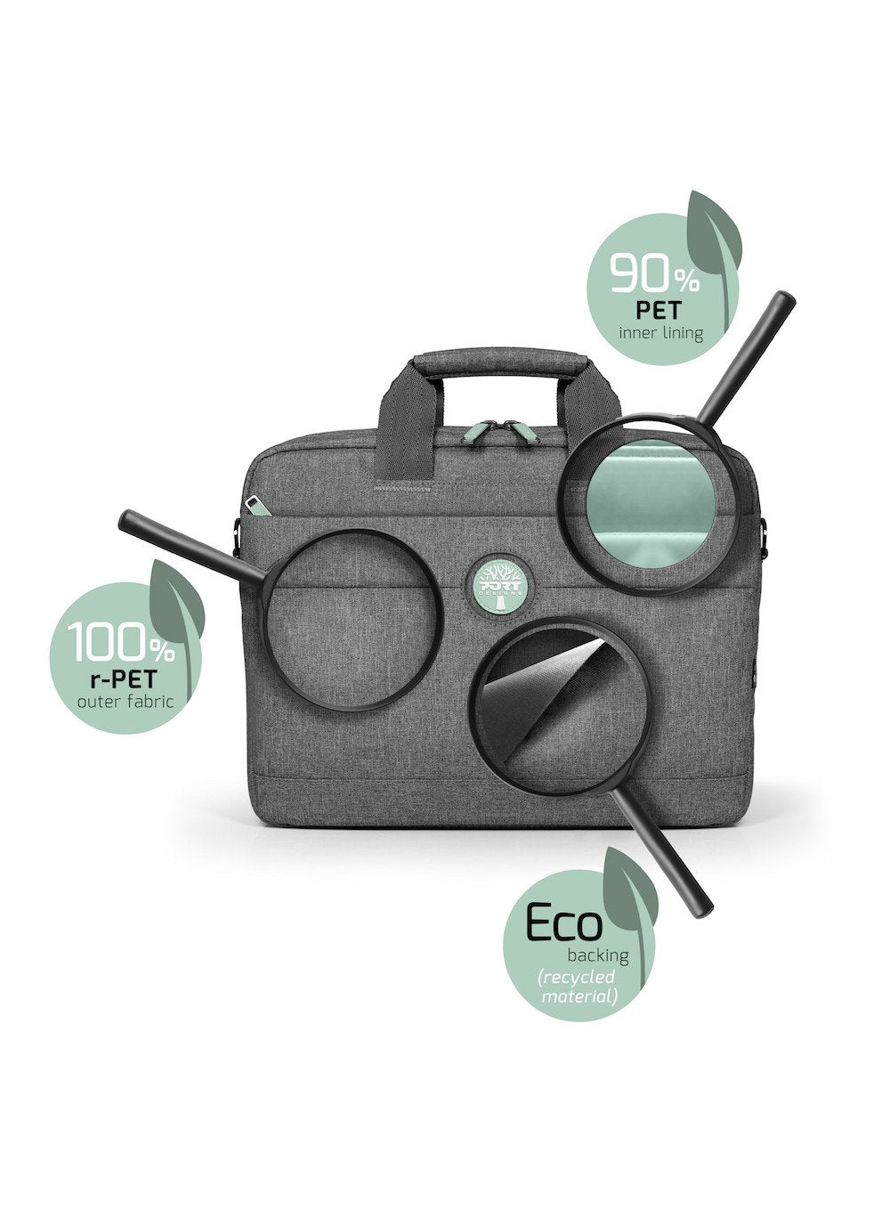 EAN 3567044007008 - Port Designs Yosemite Eco TL 35,6 cm (14") Maletín Gris imagen 11