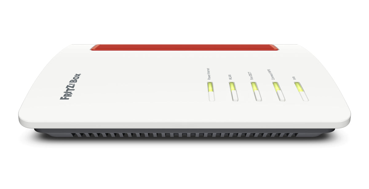 EAN 4023125030826 - Box FRITZ! 4690 router inalámbrico Doble banda (2,4 GHz / 5 GHz) Rojo, Blanco imagen 2