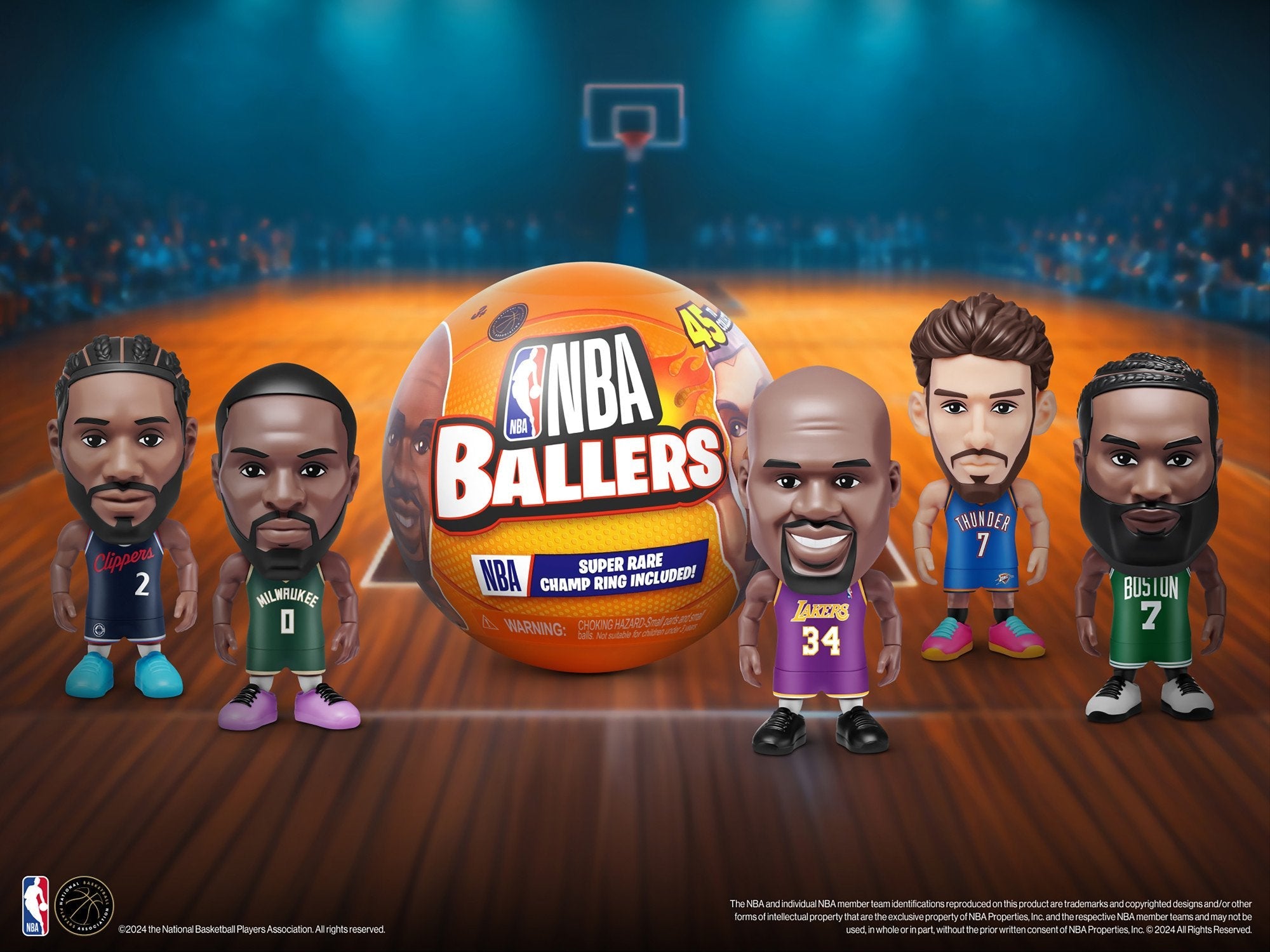 Zuru 5 Surprise - Nba Ballers Series 2, Artículo Ordenado De Personajes, Una Figura 77678gq1