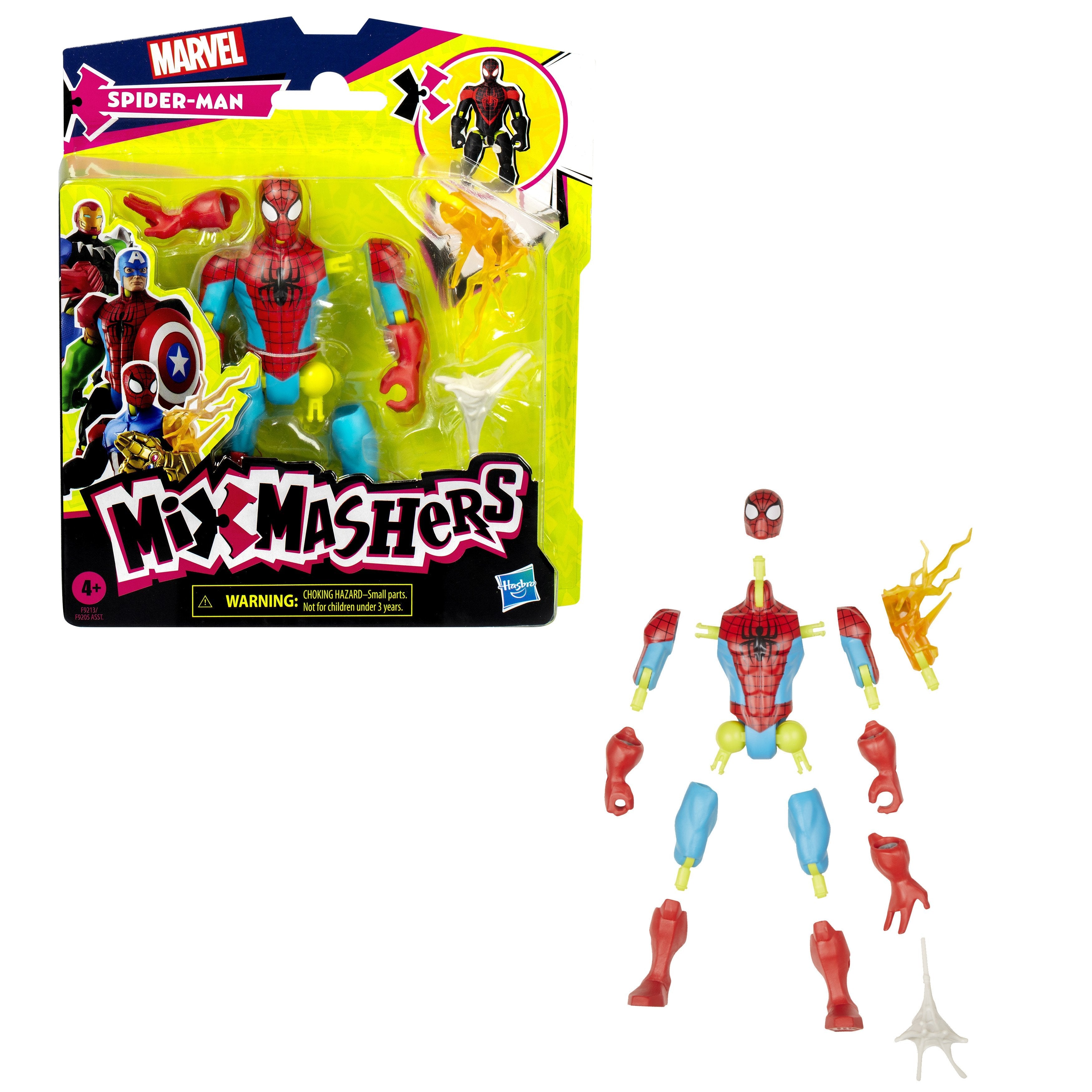 Figura Spider-Man Mix Mashers Marvel 12cm