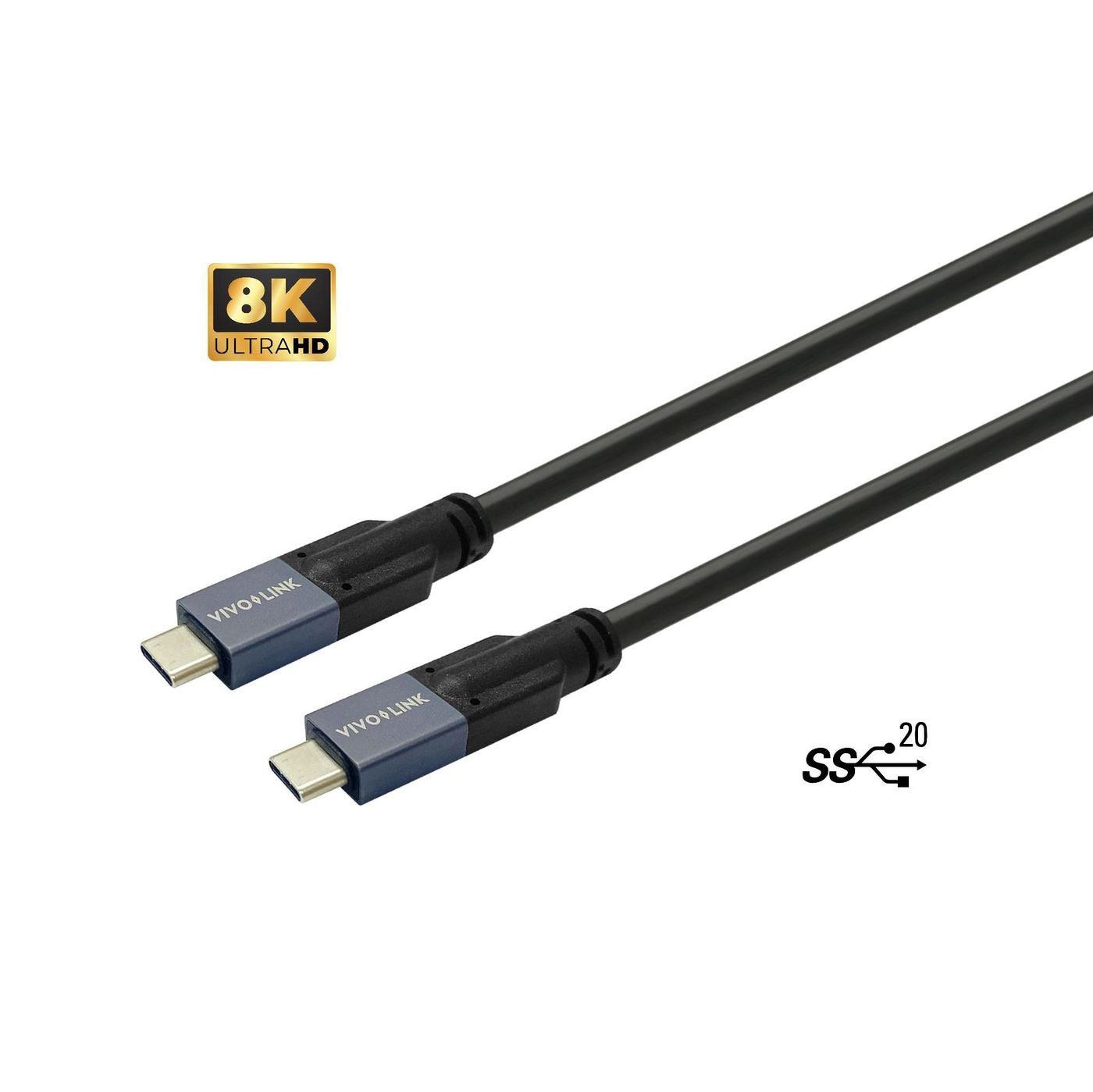 EAN 5715063151020 - Vivolink PROUSBCMM7.5 cable USB USB 3.2 Gen 2 (3.1 Gen 2) 7,5 m USB C Negro imagen 1
