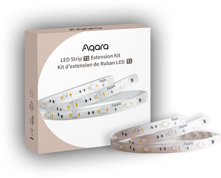 EAN 0192784001127 - Aqara LED Strip T1 Extension 1m Regleta luminosa universal 1000 mm imagen 1
