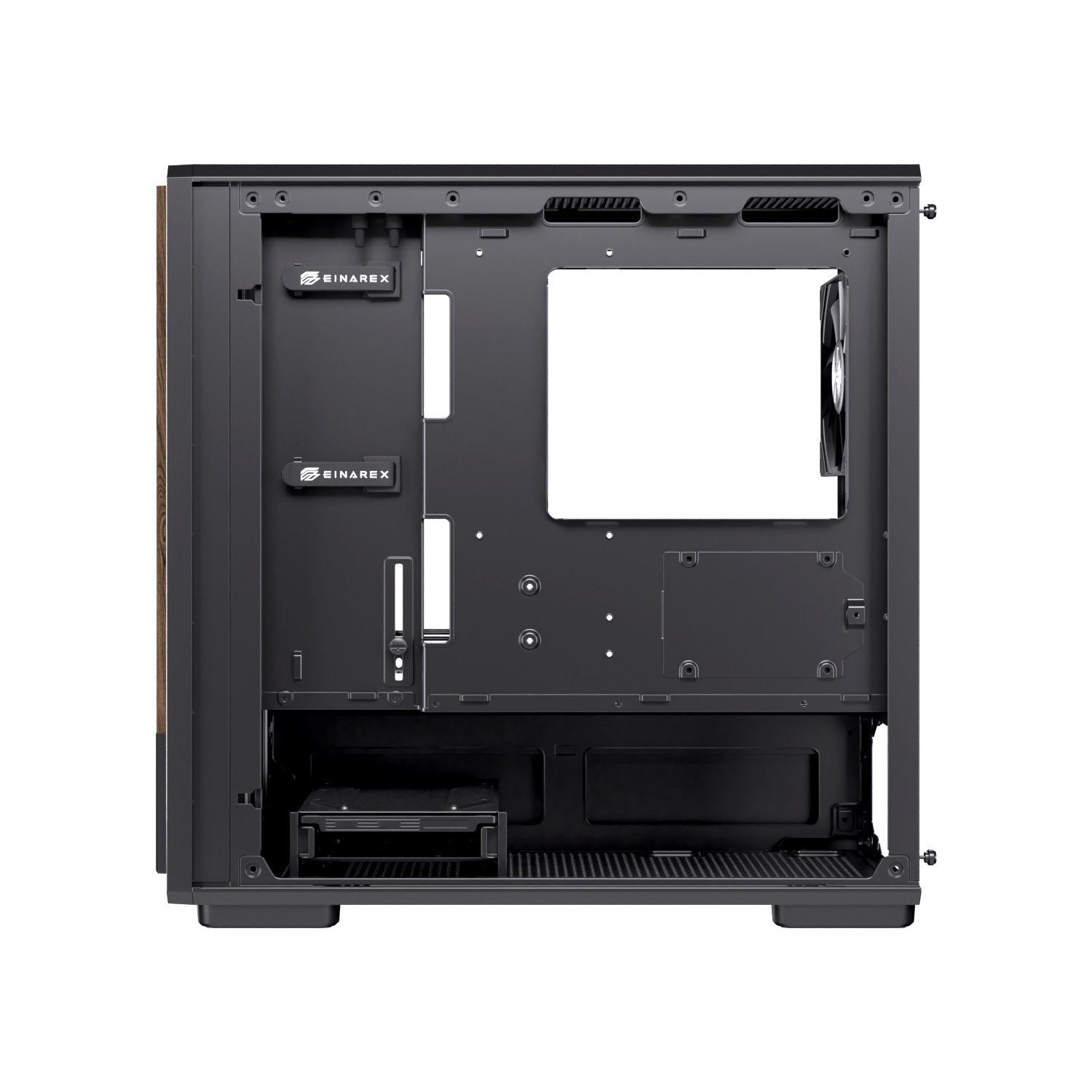 EAN 6977277363685 - Einarex EXCS-PM-400C-B carcasa de ordenador Midi Tower Negro imagen 12
