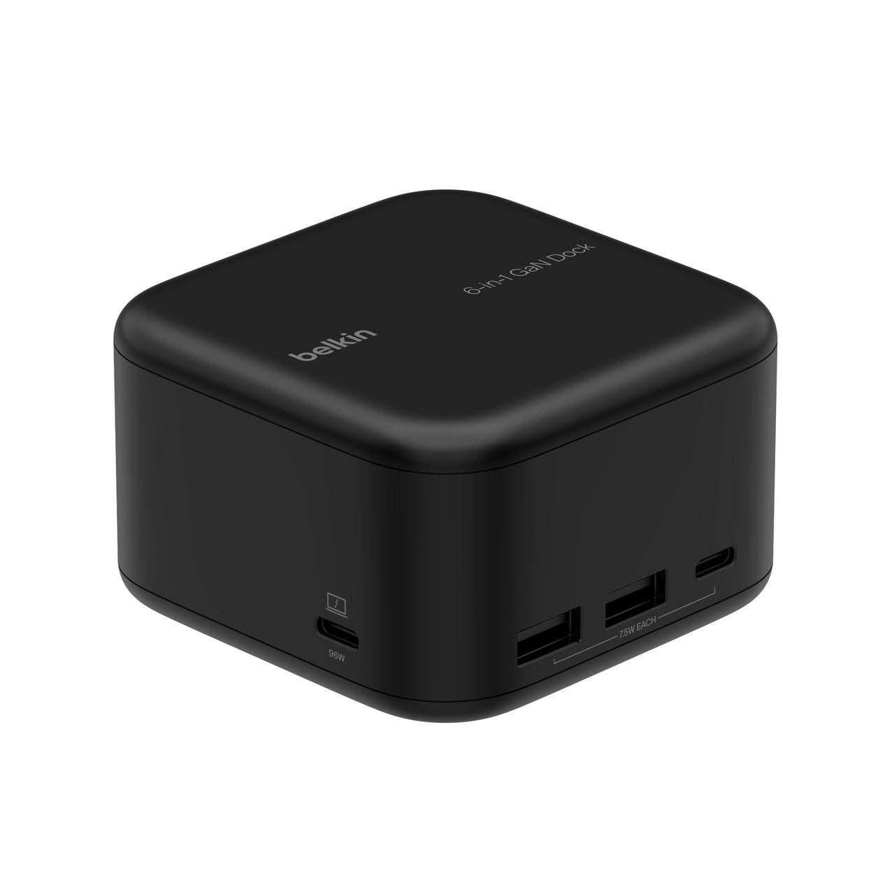 Belkin Connect Usb-C 6-In-1 Core Gan (130w) 96w Pd     Inc018vfbk