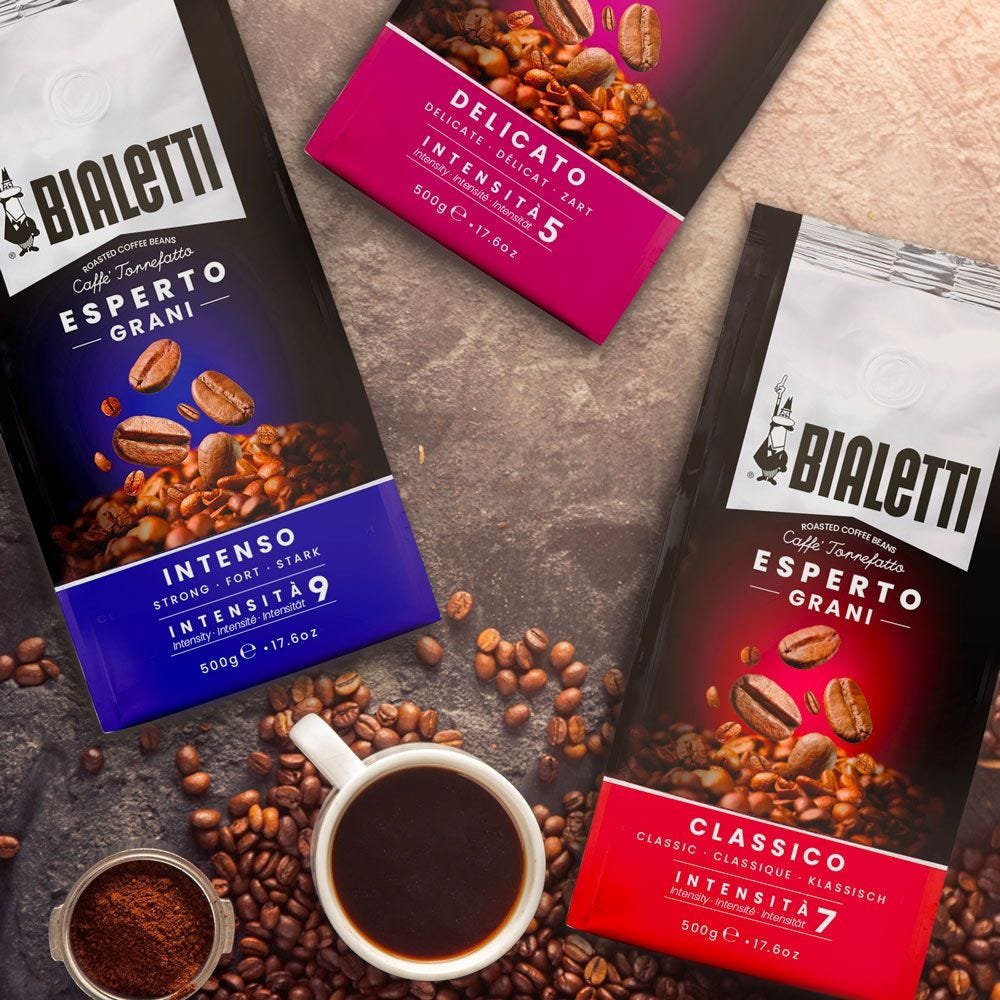 Bialetti Esperto Grani Intenso Kaffeebohnen 500 G