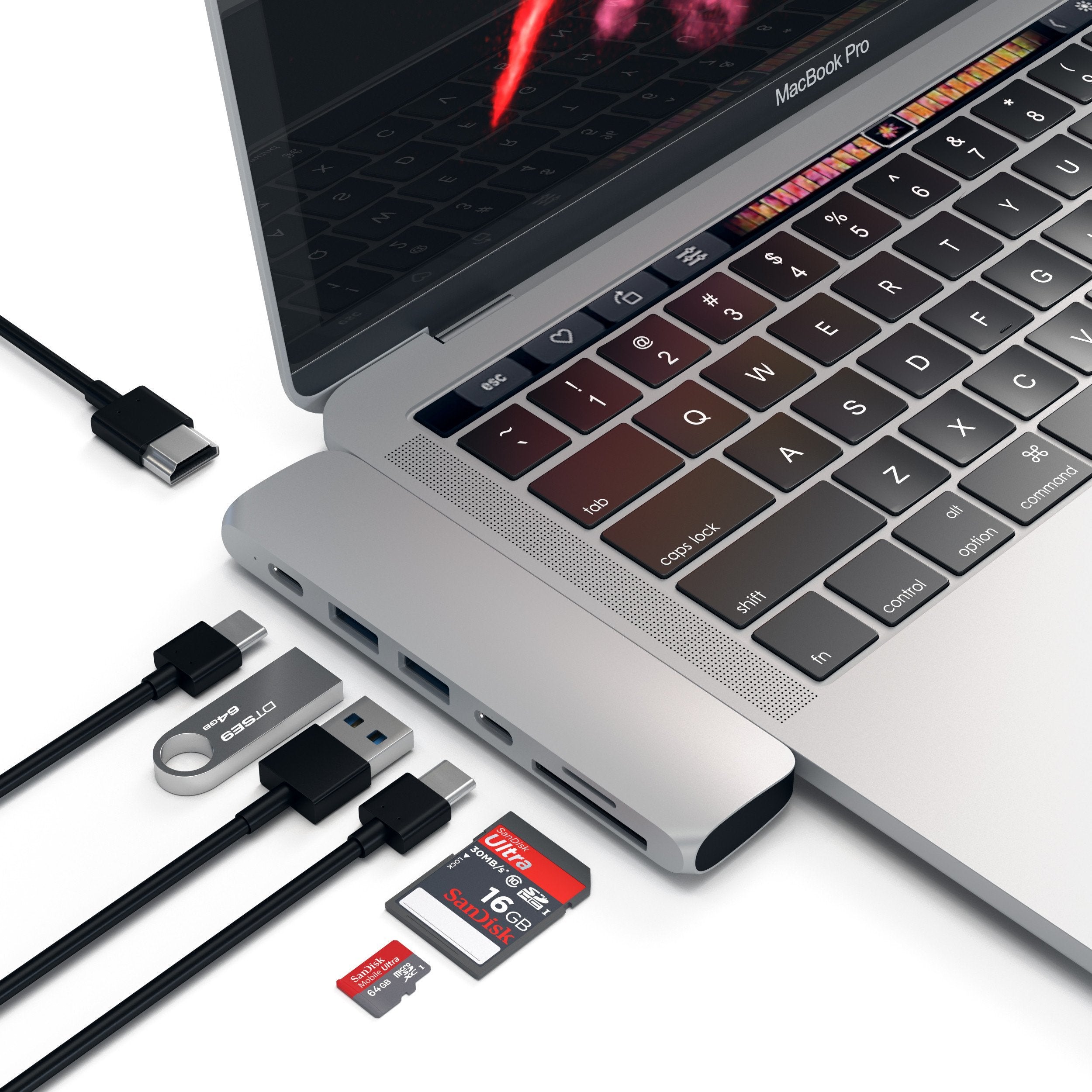 Eatechi Type-C Pro Hub 4k Hdmi Silver