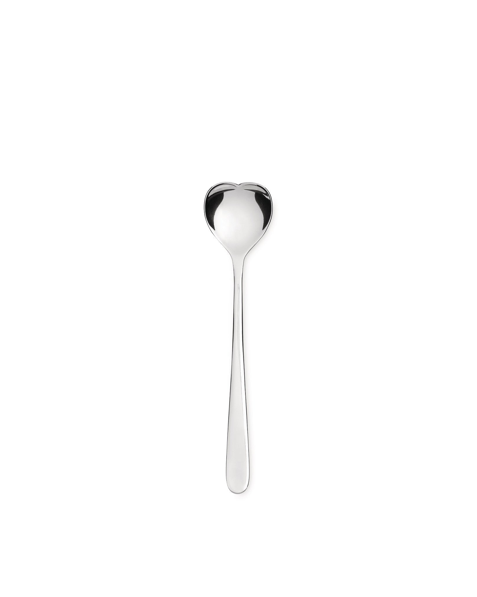 Alessi Ammi01cus4 Big Love Ammi01cus4 Design Eislöffel Set, Edelstahl, 4 Piezase