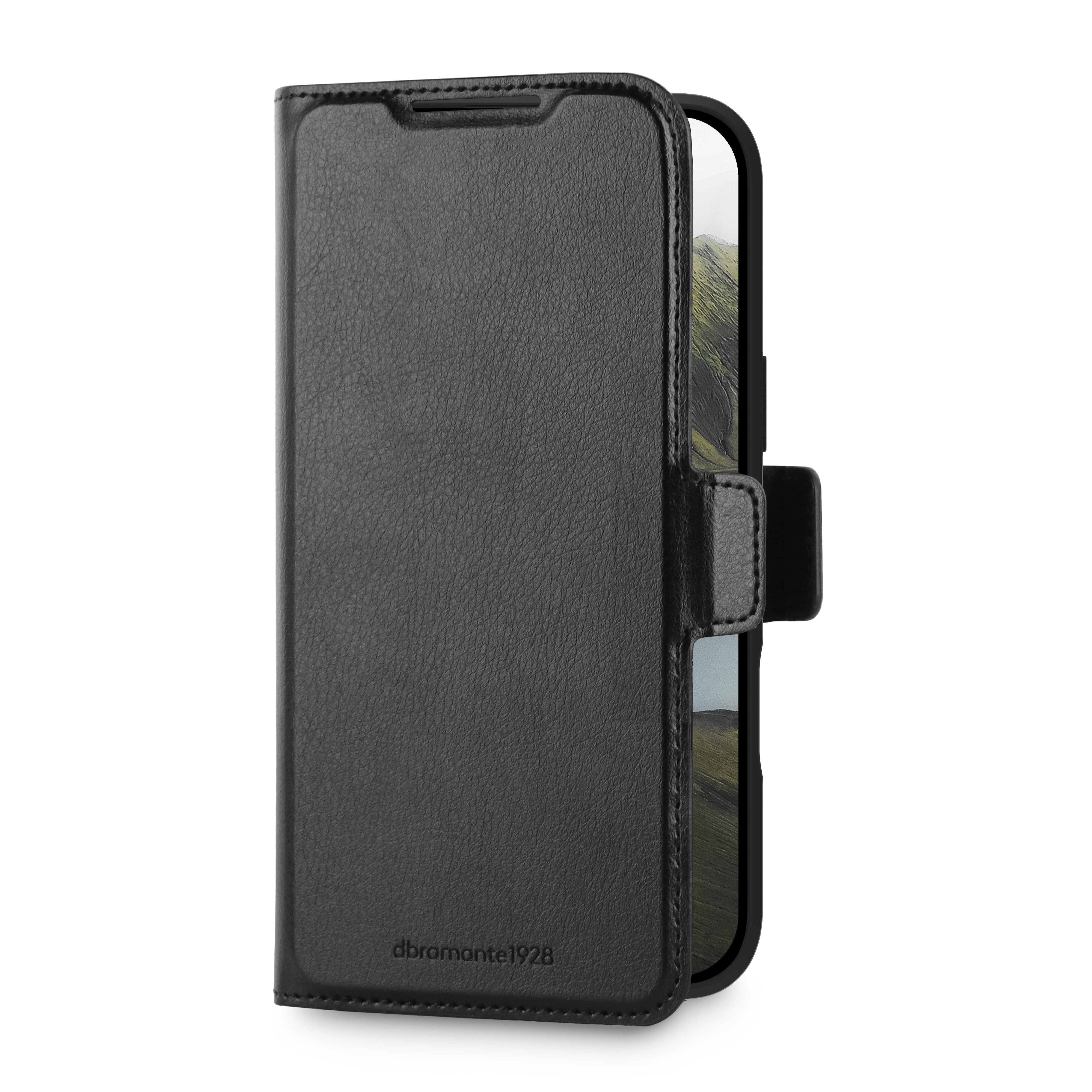 Dbramante1928 Oslo Pro Funda Con Tapa Para Teléfono Móvil Poliuretano (Pu) Plástico Negro