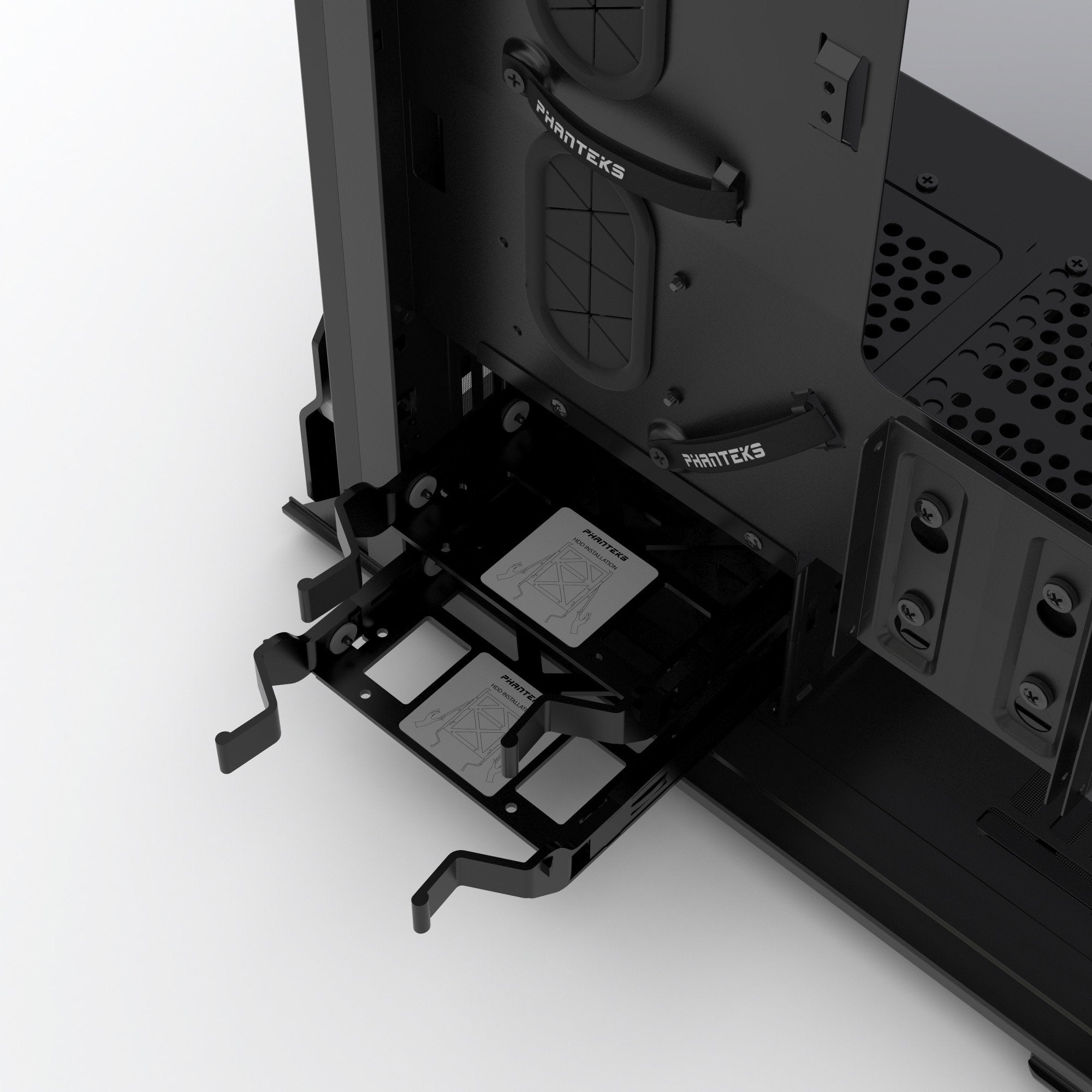 Caja Tour Micro Atx Phanteks Enthoo Evolv  Con Paneles De Cristal (Negro)