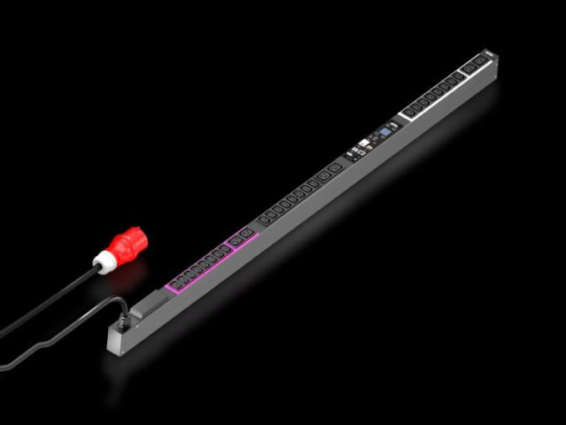 Rittal Pdu Metered 16a 3p Cee 24xc13 6xc19