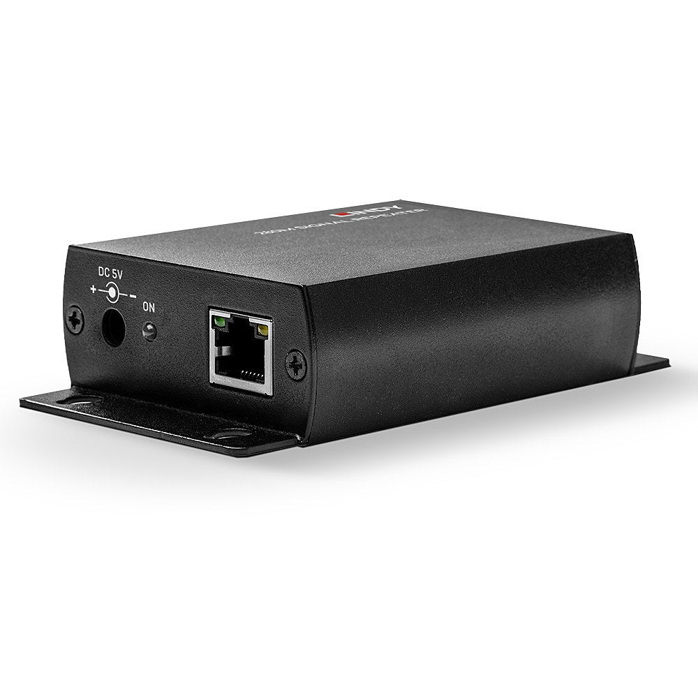 Lindy 42709 Ampliador De Red Repetidor De Red Negro