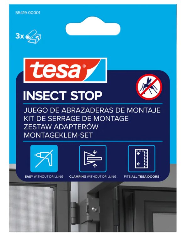 EAN 4063565057915 - TESA 55419-01-00 tope de puerta Antracita Aluminio imagen 3