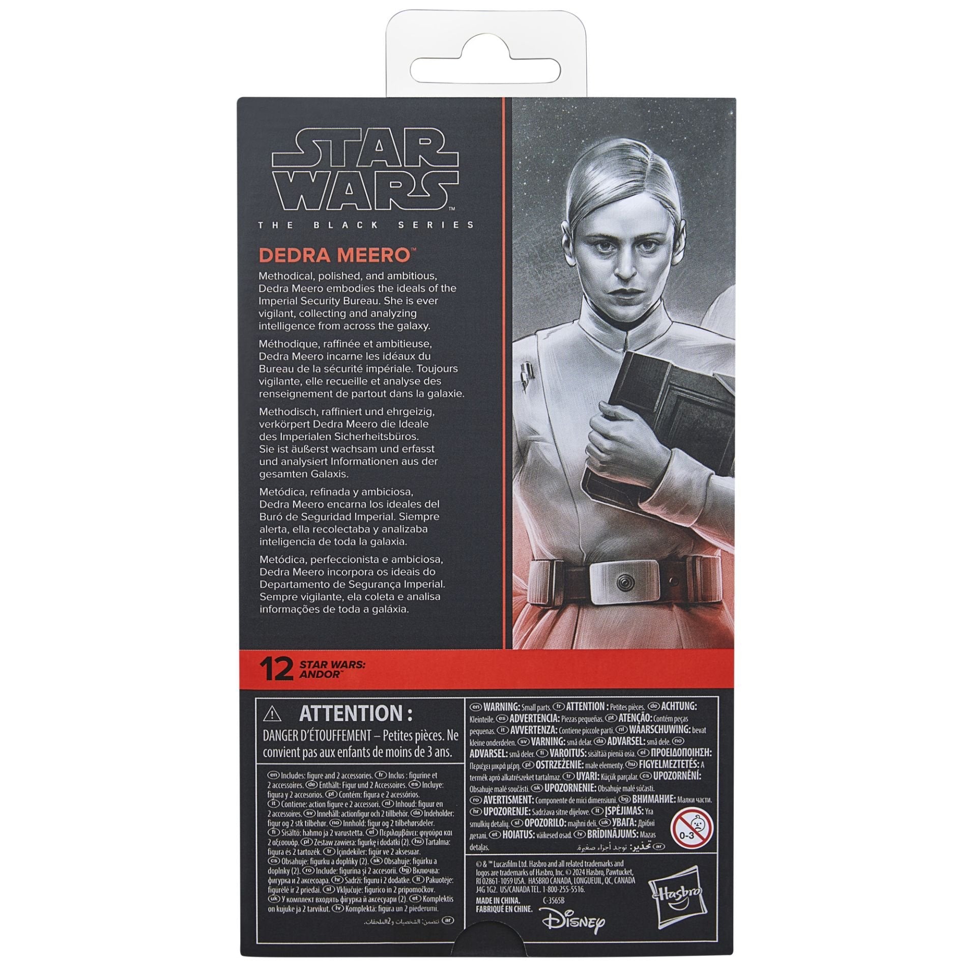 Figura Hasbro Star Wars The Black Series Andor Dedra Meero