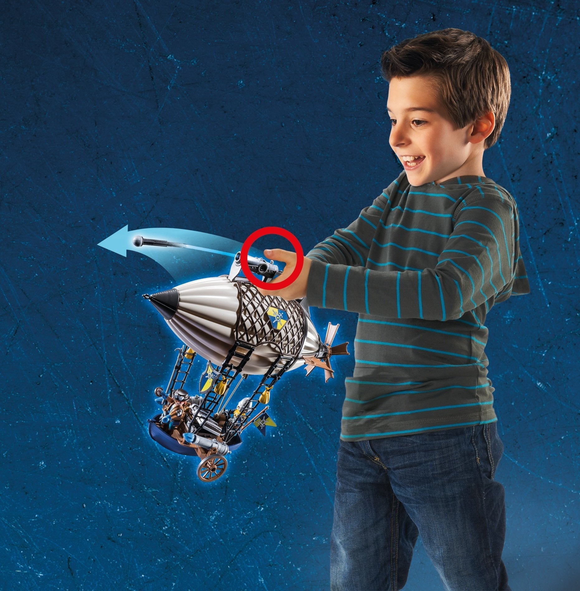 Playmobil 70642 Nolvemore Zeppelin Novelmore De Dario