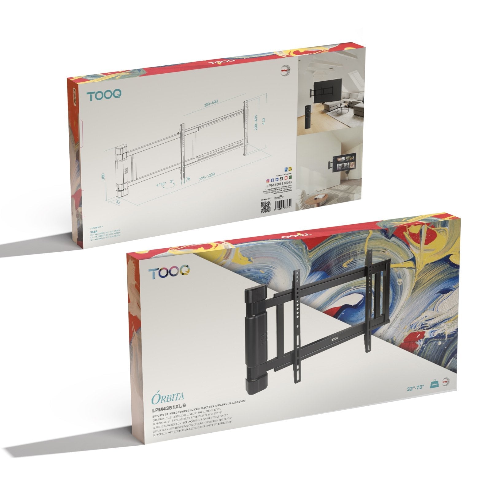 Soporte Pared Eléctrico "Órbita" 32-75"